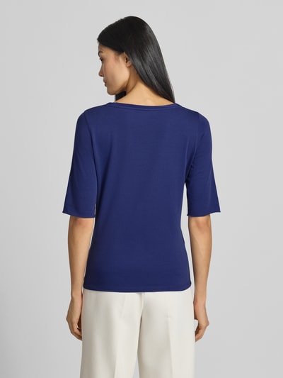 Marc Cain T-Shirt mit Rundhalsausschnitt und 1/2-Arm Royal 5