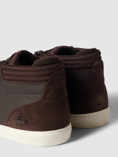 Lacoste Sneaker mit Steppnähten Modell 'CHUKKA' Mittelbraun 3