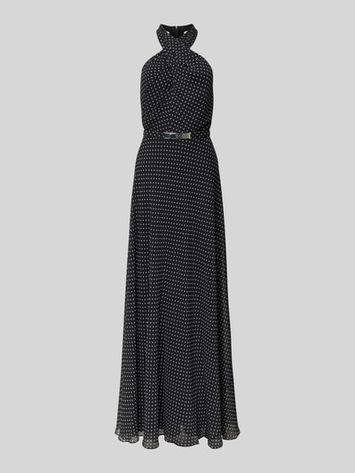 Lauren Ralph Lauren Avondjurk met riem Zwart - 2