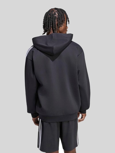 adidas Sportswear Regular Fit Sweatjacke mit Kontraststreifen Black 5