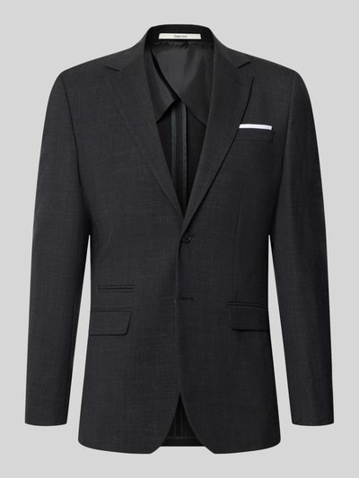 Selected Homme Slim Fit Anzugsakko mit Woll-Anteil Modell 'OASIS' Black 1