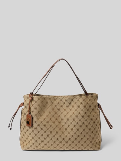 MANGO Sack Bag mit Anhänger Modell 'DENIZ' Hellbraun 2