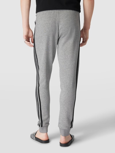 ADIDAS SPORTSWEAR Sweatpants mit seitlichen Logo-Streifen  Mittelgrau Melange 5