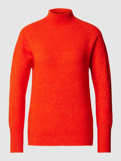 BOSS Sweter z dzianiny ze stójką model ‘Fesperanzan’ Czerwony 2