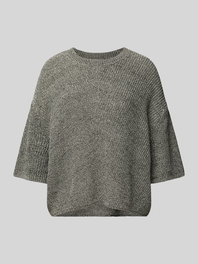 OPUS Oversized gebreide pullover met ronde hals, model 'Paudie'  - 2