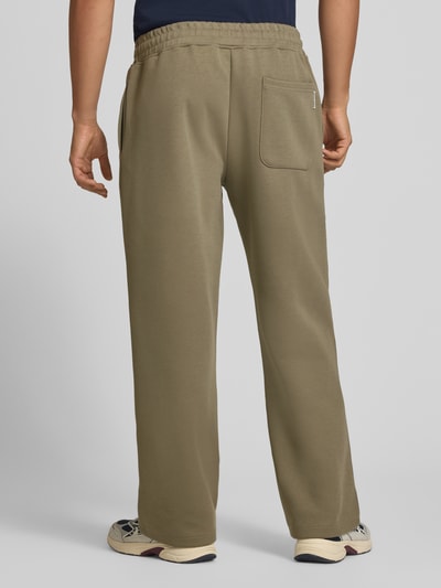 JACK & JONES Straight Fit Sweatpants mit elastischem Bund Hellgruen 5