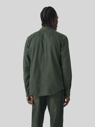 Levi's® Koszula casualowa o kroju regular fit z czystej bawełny Ciemnoniebieski 5