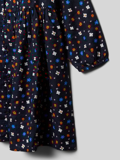 Only Vrijetijdsjurk in A-lijn van puur katoen, model 'ASTRID' Marineblauw - 2