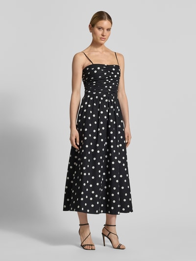 Forever New Midikleid mit Polka Dots Modell 'Eviana' Black 1