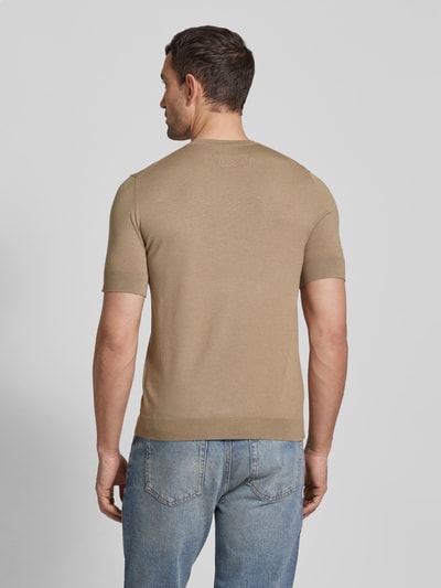 HUGO T-Shirt mit Rundhalsausschnitt Beige 5