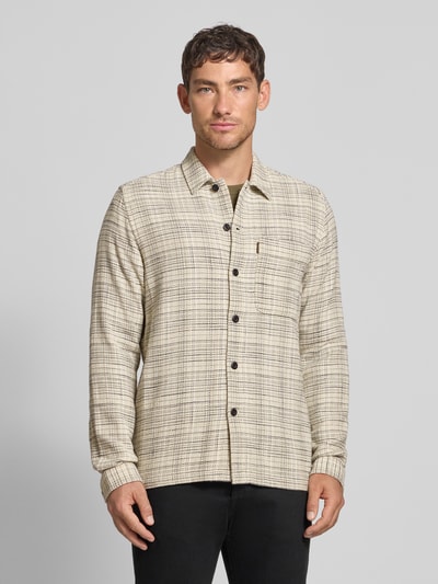 PME Legend Overhemdjack met knoopsluiting Offwhite - 4