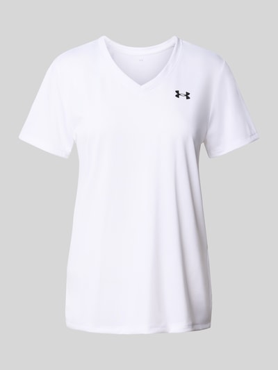 Under Armour T-shirt z nadrukiem z logo Biały 2