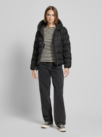 Marc O'Polo Denim Steppjacke mit Kapuze Black 1