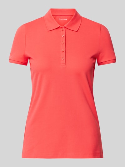 Christian Berg Woman Koszulka polo z krótką listwą guzikową Jasnoczerwony 2