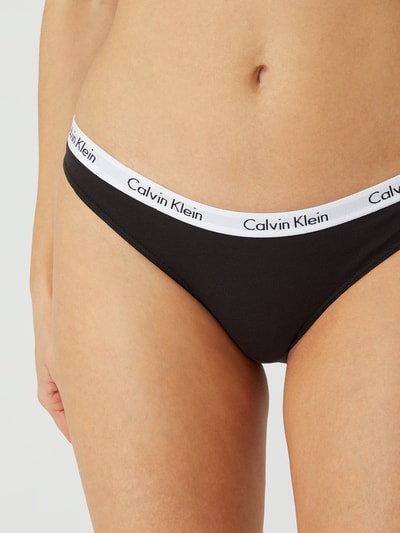 Calvin Klein Underwear Figi z paskiem z logo  Czarny 3