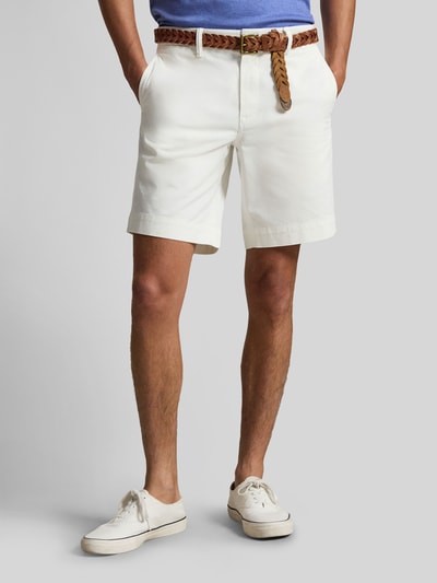 Polo Ralph Lauren Regular Fit Bermuda aus reiner Baumwolle Weiss 4