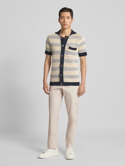 SELECTED HOMME Slim Fit Hose mit Tunnelzug Modell 'LERO' Beige 1