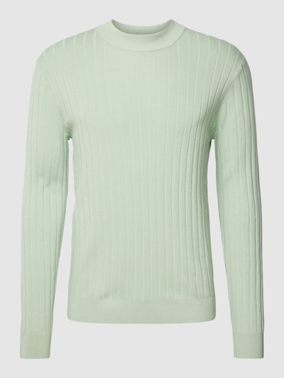 CINQUE Strickpullover mit Rundhalsausschnitt Modell 'Giano' Lind 2