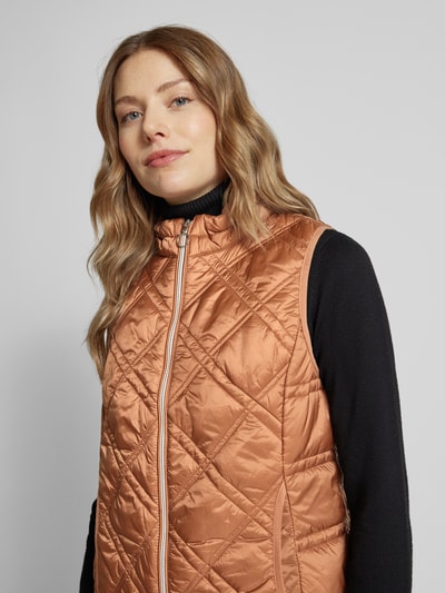 Betty Barclay Bodywarmer met opstaande kraag Camel - 3