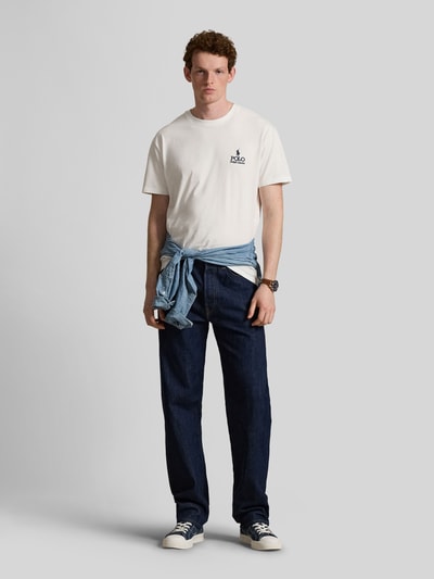 Polo Ralph Lauren relaxed fit T-shirt van puur katoen met gestikt logo Wit - 1