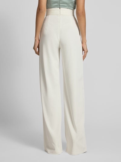 Luxuar Stoffhose mit elastischem Bund Offwhite 5