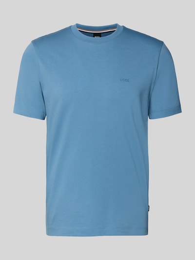 BOSS Regular Fit T-Shirt aus reiner Baumwolle Modell 'Thompson 01' Bleu 2