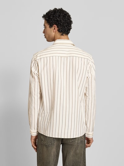 Marc O'Polo DENIM Regular Fit Freizeithemd aus reiner Baumwolle Offwhite 5