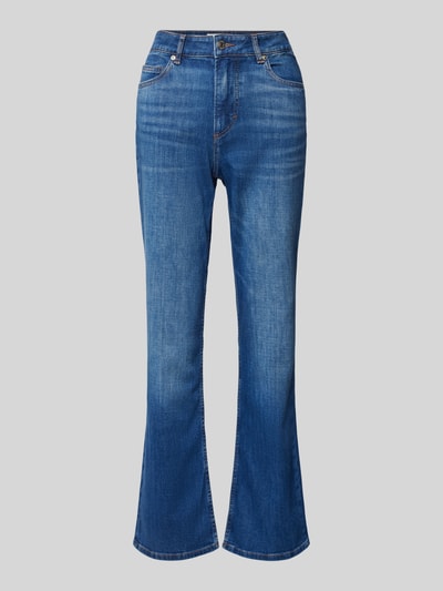 Marc O'Polo Regular Fit Bootcut Jeans aus Baumwoll-Mix-Denim Modell 'KIRUNA'  Jeansblau 2