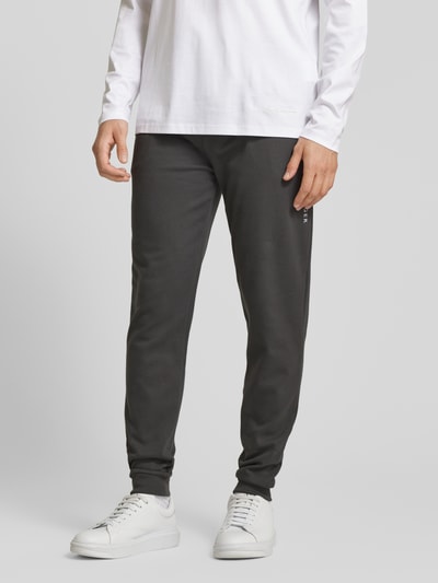 Tommy Hilfiger Sweatpants mit elastischem Bund Dunkelgrau 4