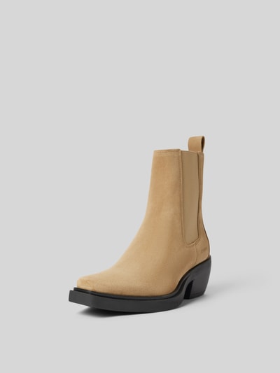 Copenhagen Chelsea Boots mit elastischem Einsatz Sand 2