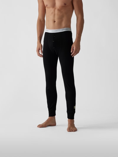 Dsquared2 Beach&Body Pyjama-Hose mit Brand-Detail Schwarz 3