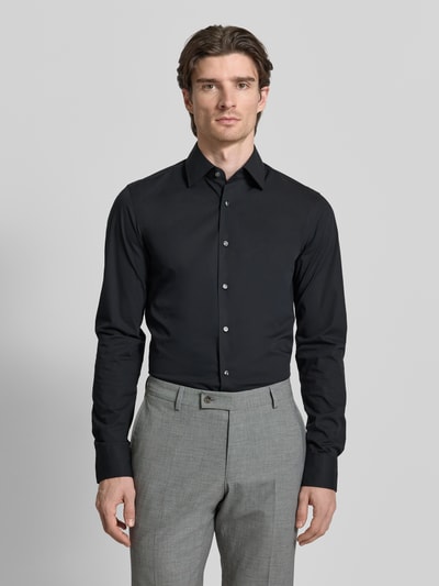 BOSS Slim Fit Businesshemd mit extra langem Arm Black 4