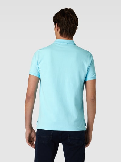 Polo Ralph Lauren Regular fit poloshirt met labelstitching Turquoise - 5