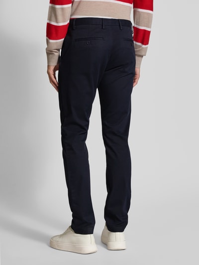 Tommy Hilfiger Chino mit Label-Detail Modell 'CORE BLEECKER 1985' Marine 5