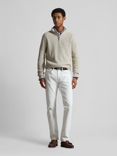 Polo Ralph Lauren regular fit schipperstrui van puur katoen Beige - 1