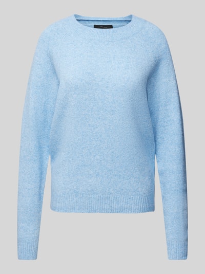 Vero Moda Gebreide pullover met lange mouwen, model 'DOFFY' Blauw - 2