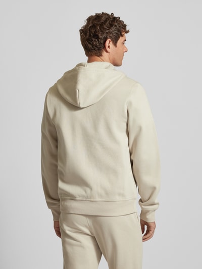 CHAMPION Sweatjacke mit Label-Stitching Beige 5