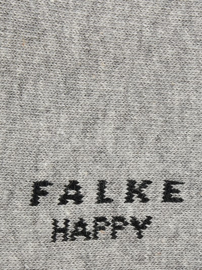 Falke Socken mit Stretch-Anteil im 2er-Pack Modell 'Happy' Mittelgrau Melange 3