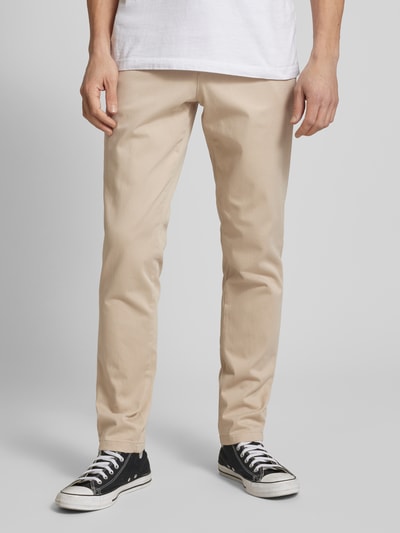 Jack & Jones Slim Fit Chino mit Gürtelschlaufen Modell 'MARCO BOWIE' Beige 4