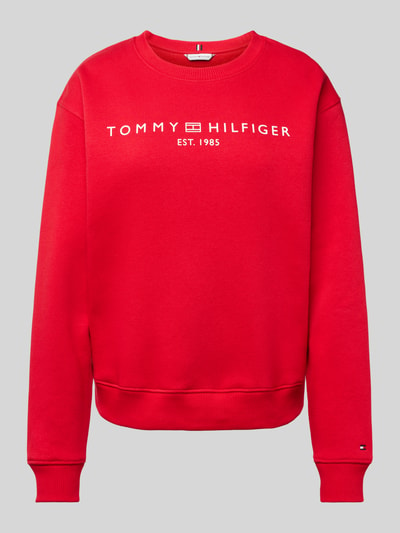 Tommy Hilfiger Sweatshirt van katoenmix Rood - 2