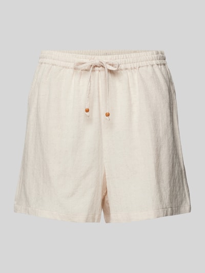Vero Moda Shorts mit elastischem Bund Modell 'MICHELLE' Beige 2