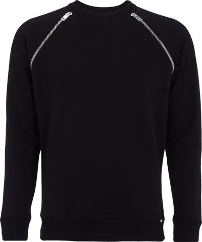 Diesel Sweatshirt mit Reißverschlüssen Black 4
