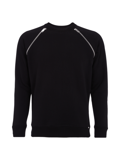 Diesel Sweatshirt mit Reißverschlüssen Black 1
