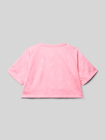 adidas Originals boxy fit T-shirt met logodetail Felroze - 3