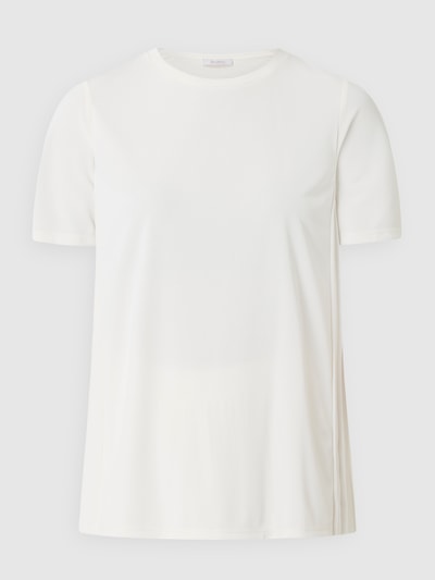 MaxMara Leisure Blusenshirt mit Plisseefalten Modell 'Fatuo'   Ecru 2