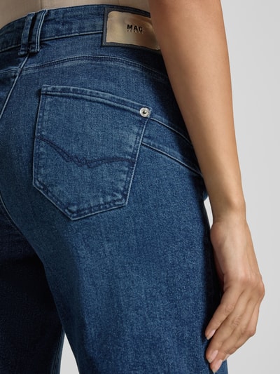 MAC Wide Fit Jeans mit Viskose-Anteil Modell 'Palazzo' Blau 3