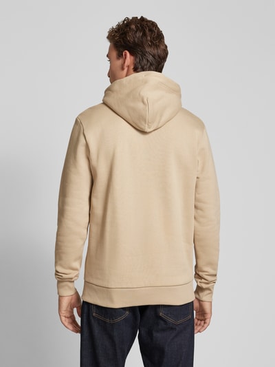 Gant Hoodie mit Label-Stitching Beige 5