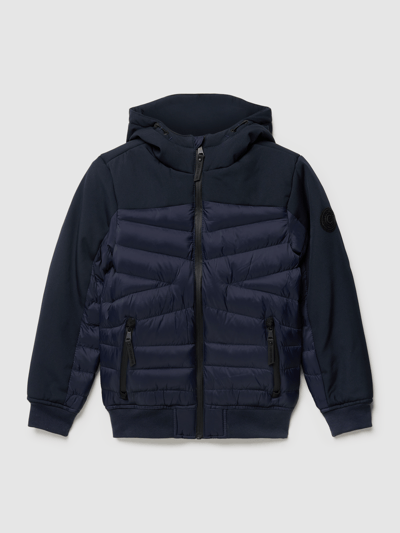 CARS JEANS Jacke mit Kapuze Modell 'Exxon' Marineblau 1