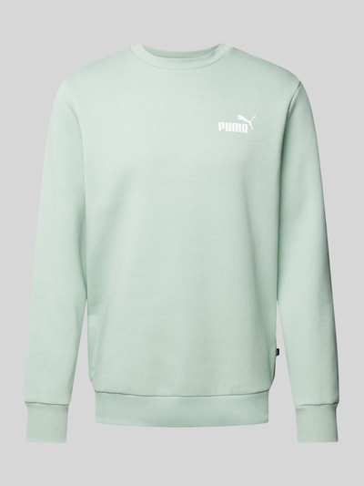 PUMA PERFORMANCE Sweatshirt met labelprint Lindegroen - 1