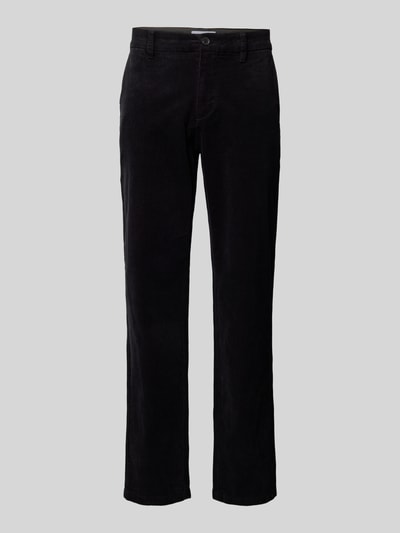 Only & Sons Straight leg broek met achterzakken Zwart - 2